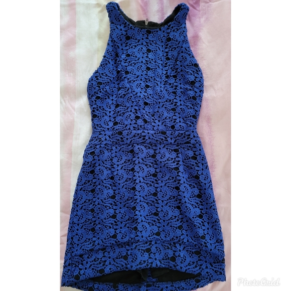 Brand new lance  dress from angela body dark blue with black inside , size 8 UK - Picture 1 of 9